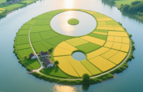 翁源这个镇，怎么被江水“画”成了太极图？
