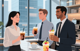 天河白领的“Café禅”，靠奶茶“续命”？