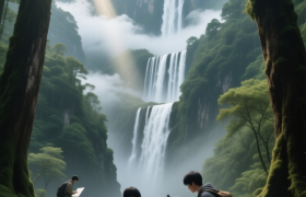 潮汕“小西藏”！良田乡，瀑布挂屋檐，云海当院子