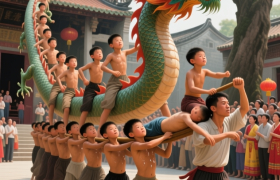 麻章奇景：舞人龙？不，我们是“生吞活人”！