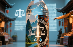 金秀矿泉水“撞脸”20元，是致敬还是踩线？