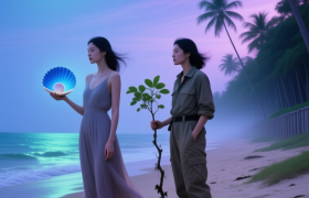 覃巴镇：面朝“蓝眼泪”，背靠“绿长城”！
