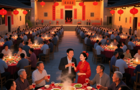 丰顺“请丁酒”，一场全村人的“婴儿预告宴”