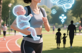 南湖公园“摇跑”带娃，妈妈固执还是传统有误？