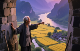 坑口镇：这个“坑”，是地球的“酒窝”
