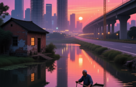 白藤“水陆怪”：一半是陆地CBD，一半是水上威尼斯
