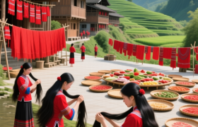 龙胜“晒衣节”：晾的不是衣服，是整座山的“时装周”
