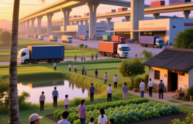 安吉不安，是南宁的“陆空双料枢纽”