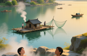 汝湖镇：泡在温泉里，漂在江风中的“湾区躺平岛”