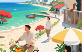 银海人：北海最会“躺平”的“海景房东”