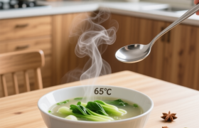 65℃以上是致癌“红线”？给热汤减温，为咸味减负
