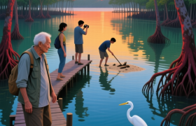 麻章人：一个被红树林“腌”透的“绿野哨兵”