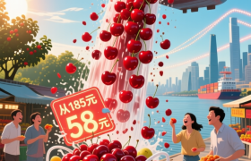 车厘子价格“腰斩”，谁在实现“自由”？