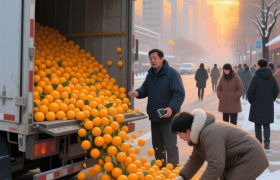 一车“学费”洒在西安街头，照见了什么？