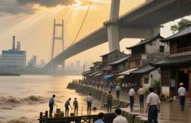 江心孤勇者：高埗，一座“浮”在洪水上的倔强小镇