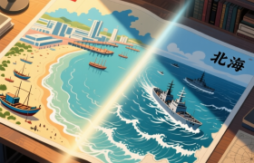 北海舰队一张图，为何让广西网友吵翻了？