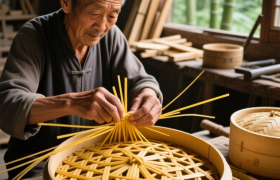 云浮“蒸笼宇宙”，竹子在这里“卷”成了艺术品