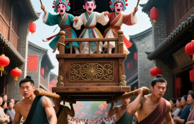 新丰“装故事”：让小孩“上天”的硬核民俗，你敢看吗？