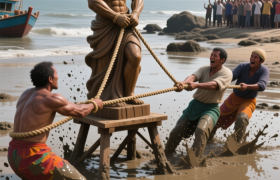 大亚湾“拖神”，渔民与海神的硬核“拔河”