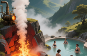 石牯塘：广东的“热水镇”，大地自带“暖气片”