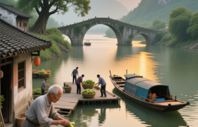 郁南人接头：冇使问，睇“缸”同“桥”！