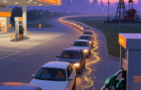 今晚油价又要变？加油站的队排起来了