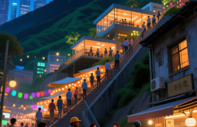 梅林“三明治”：一半山野，一半霓虹