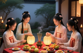 饶平“拜月娘”：少女的月光茶话会，神明也爱美！