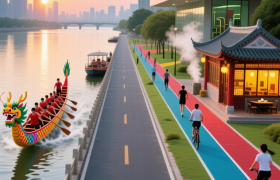 兴龙街道：西江边的“动感折叠带”
