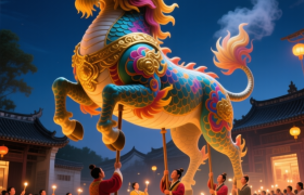 封开“麒麟”，舞的不是动物是“宇宙”