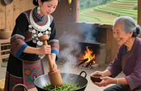 柳南“打油茶”摆阵，广西阿妹的社交硬通货