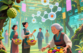 在伯劳，我找到了中国水果地图的“隐藏副本”