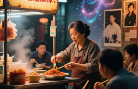 李晨在柳州吃四碗粉，真以为我们馋的是他的饭量？