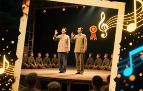 侯耀文在广西的演出照：被遗忘的“战地相声”往事