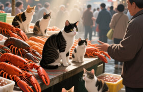 南宁“猫掌柜”卖龙虾走红：是温情营销，还是动物福利的隐形剥削？