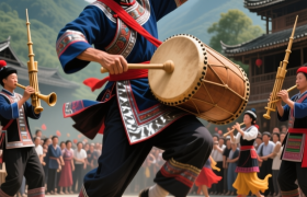 恭城“吹笙挞鼓”：瑶山里的“重金属摇滚”现场
