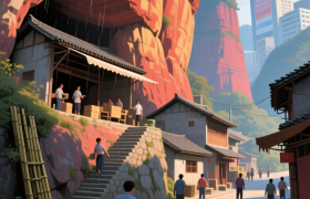 寨岗：广东的“石头城堡”，岩壁上的烟火人间