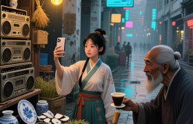 梅江“古董街”，一半人间烟火，一半赛博朋克