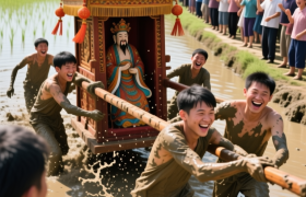 惠东“逗老爷”，神像也逃不过“社死”现场