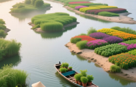 “咸水草”织出“景观梦”：横栏，一片田“卷”赢全球