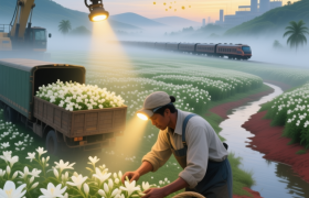南宁“香都”百合镇：没有一朵茉莉能“清白”离开
