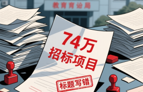 南宁小学招标公告变聊天记录，74万项目标题竟写’姐，帮忙打印盖章，顺丰到付’