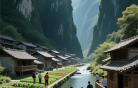 在福堂，山不是背景，是向你“走”来的巨浪