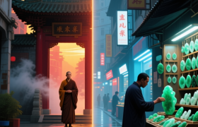 华林街：左手是禅，右手是金，中间是人间