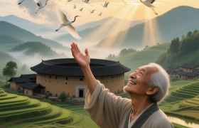 石马镇：梅州“百鸟朝凤”图，客家人的隐秘天空岛