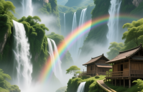 杆洞乡：柳州“瀑布盲盒”，开一个响一个！