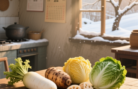 冬至后餐桌“四宝”：萝卜、芋头、莲藕、包菜的养生智慧