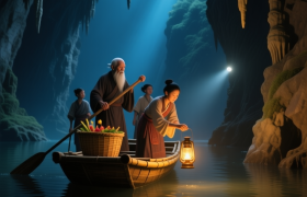 鹿寨“香桥暗河”，洞里头拜神仙