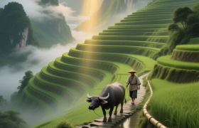 大麦山：广东的“梯田天书”，种到云里去