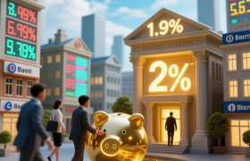 银行开门红，储户忙搬家